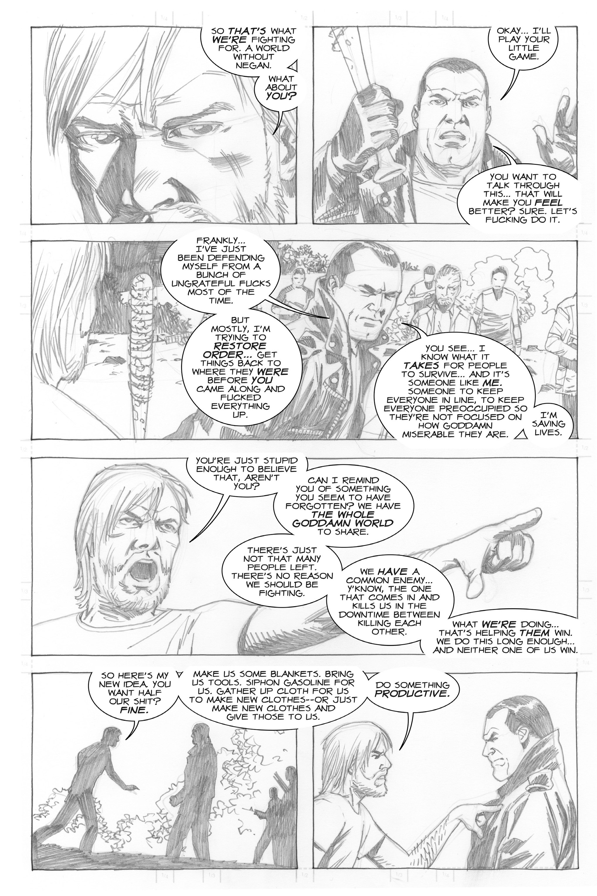 The Walking Dead issue All Out War Artist Proof Edition - Page 226