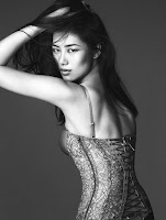 liu wen la perla sexy lingerie models