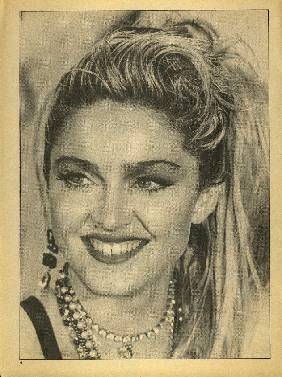 Pud Whacker S Madonna Scrapbook The Smile