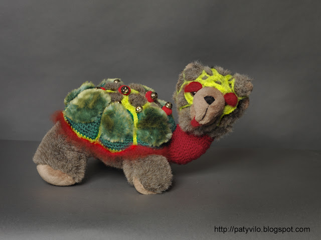 teddy bears, fiber art, art texile contemporain