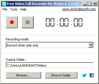 برنامج Video Call Recorder for Skype لتسجيل مكالمات السكايب