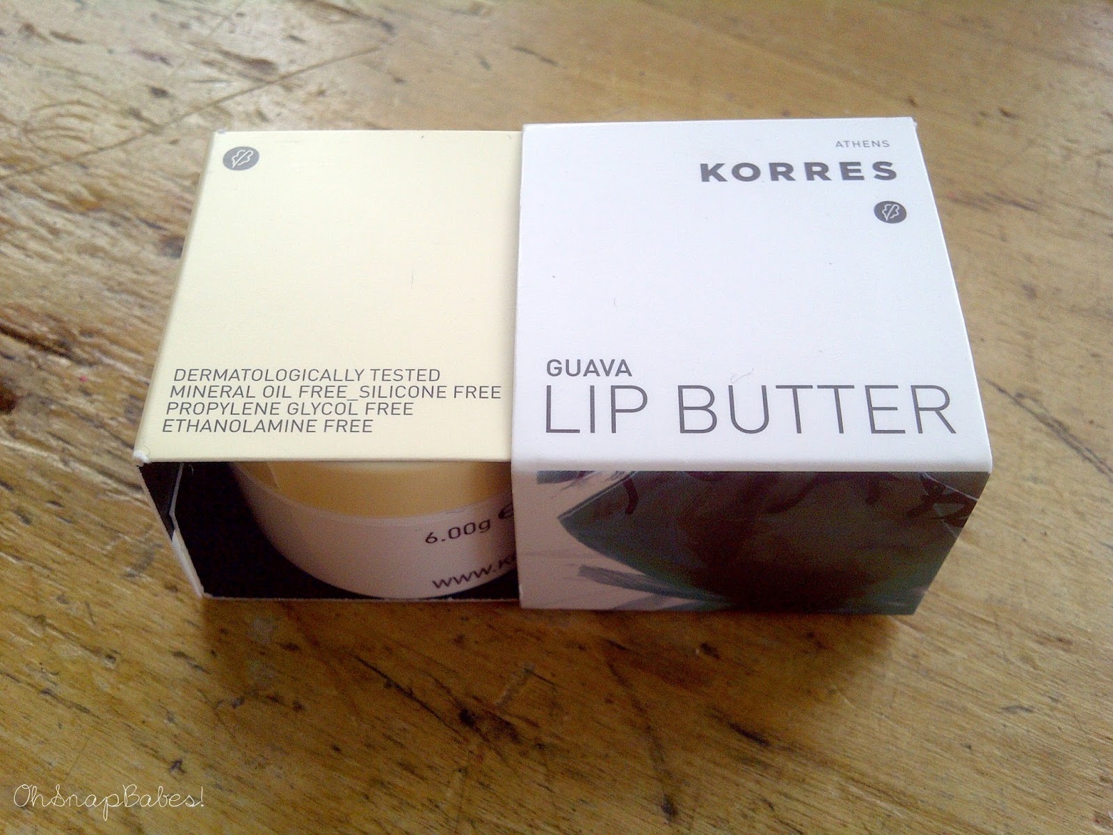 Korres Guava Lip Butter Review Glitter + Gin