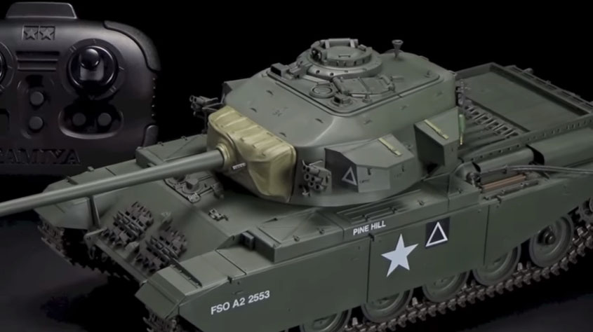 タミヤ「1/25 イギリス戦車 センチュリオンMk.III」プロモーション映像公開|ラジコンもんちぃ - オフロード/オンロード/ドリフト