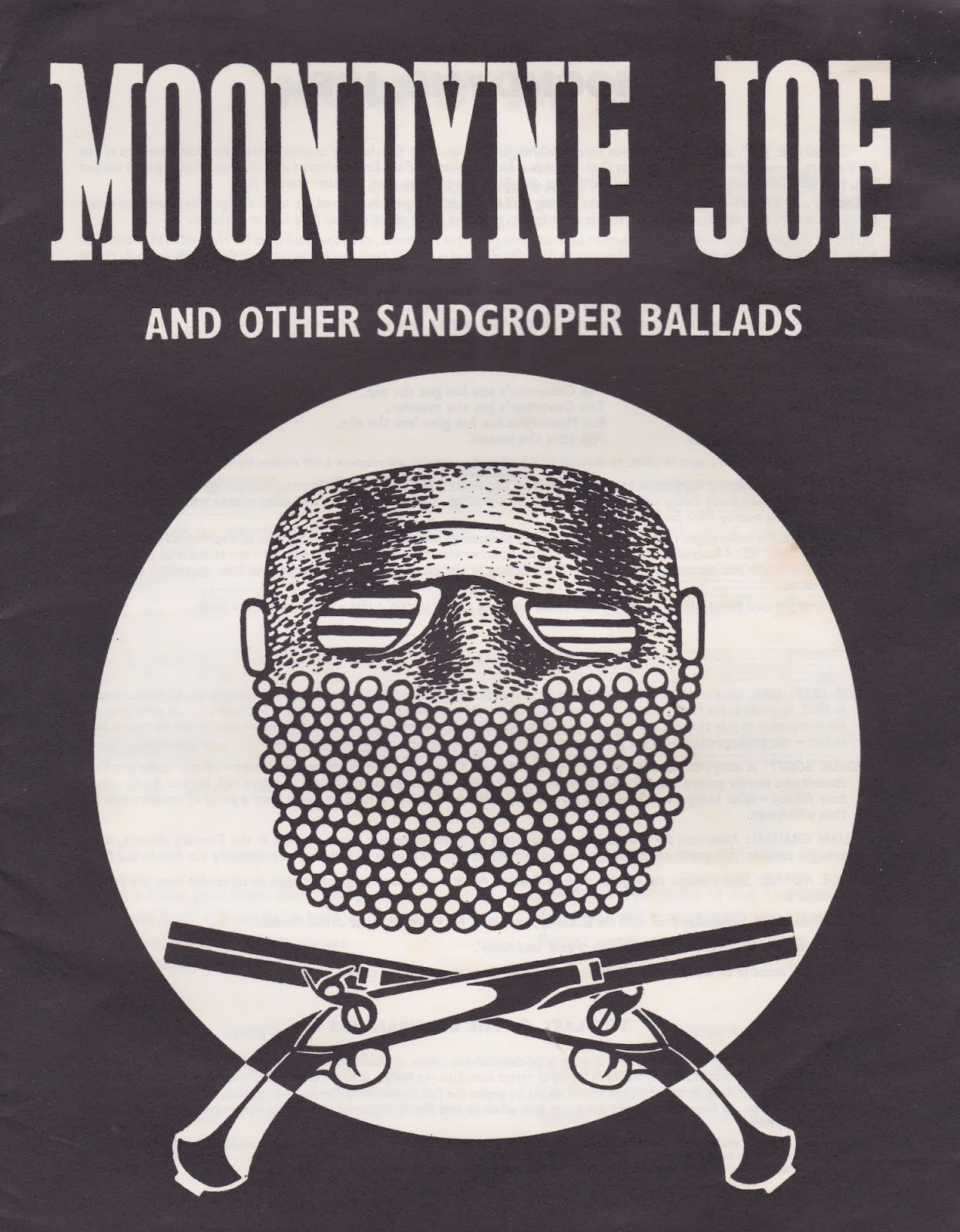 The Bush Music Club: Moondyne Joe and other Sandgroper Ballads (1969) by L.G. Montgomery
