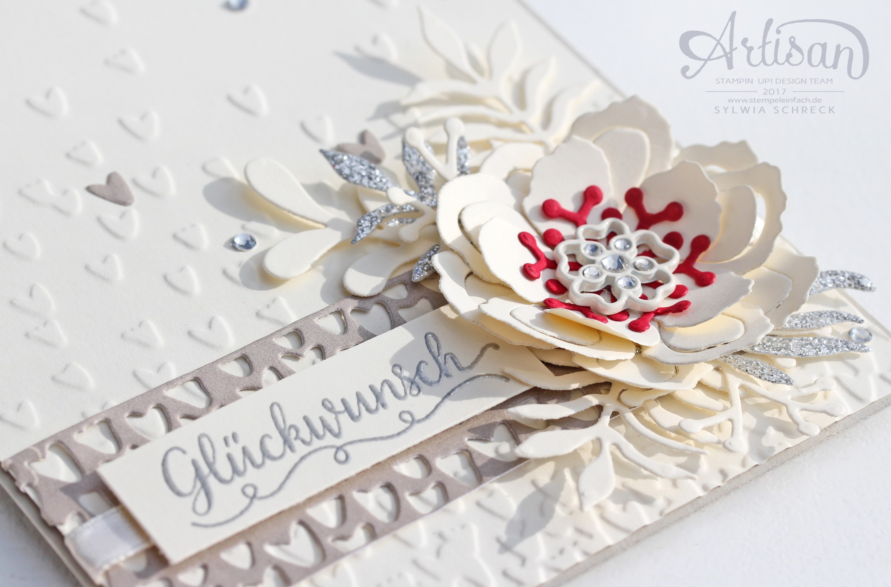 Hochzeit Karte Stampin Up