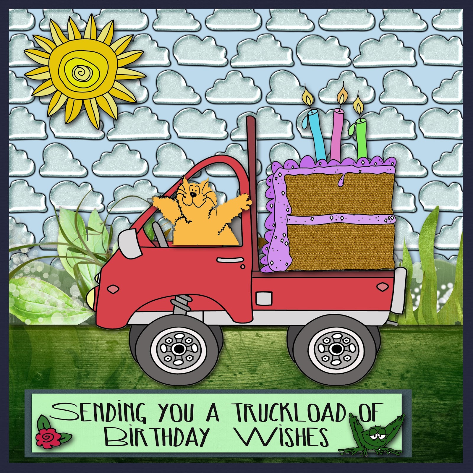 Patacake Designs Big Wheels Keep on Rolling at Scribbles Designs