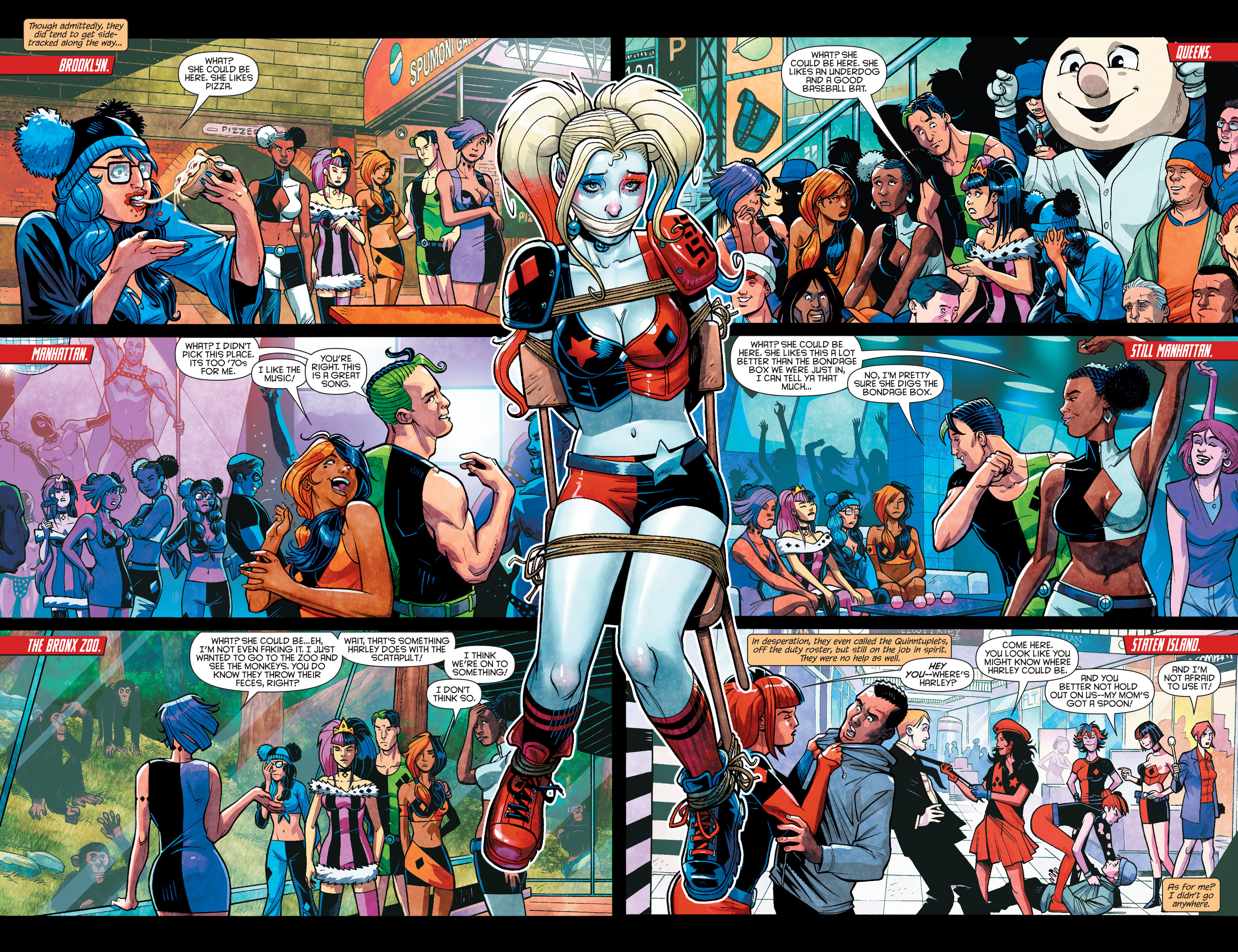 Read online Harley Quinn And Her Gang Of Harleys comic -  Issue #1 - 18