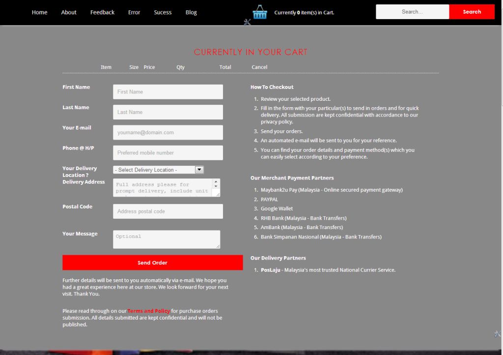blogrstore responsive blog shop store template a sneak preview