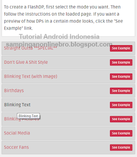 That way, your name and photo can be an animated BBM DP Menu content