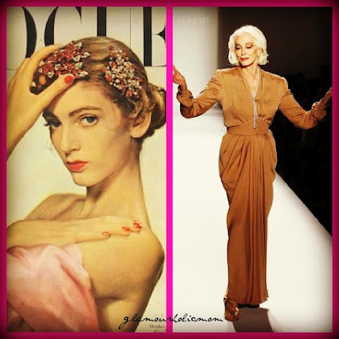 Oldest Working Supermodel: CARMEN DELL'OREFICE