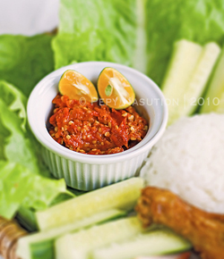 how to make indonesian sambal recipe? 