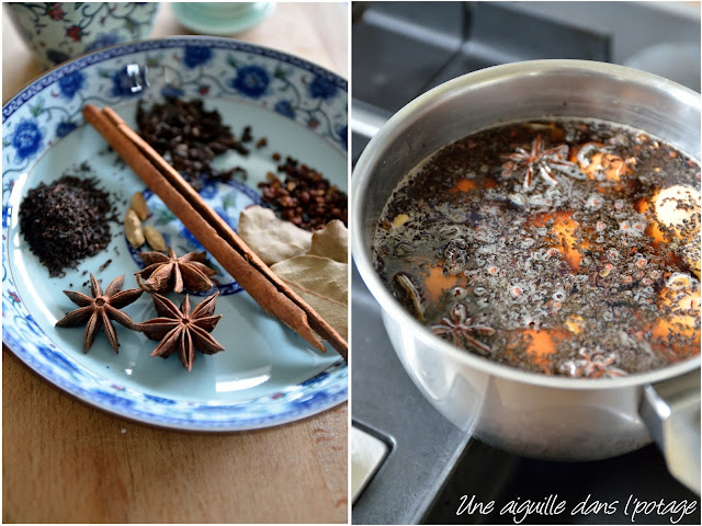 Œufs marbrés au thé et cinq-épices 五香茶葉蛋 