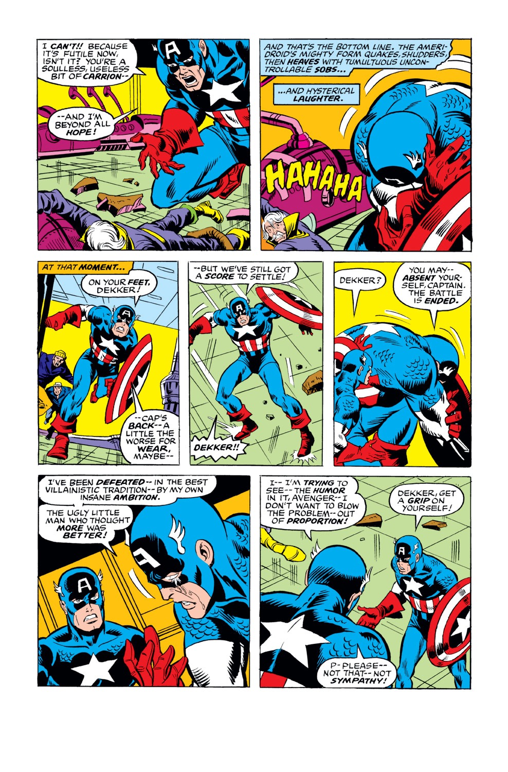 Read online Captain America (1968) comic -  Issue #221 - 11