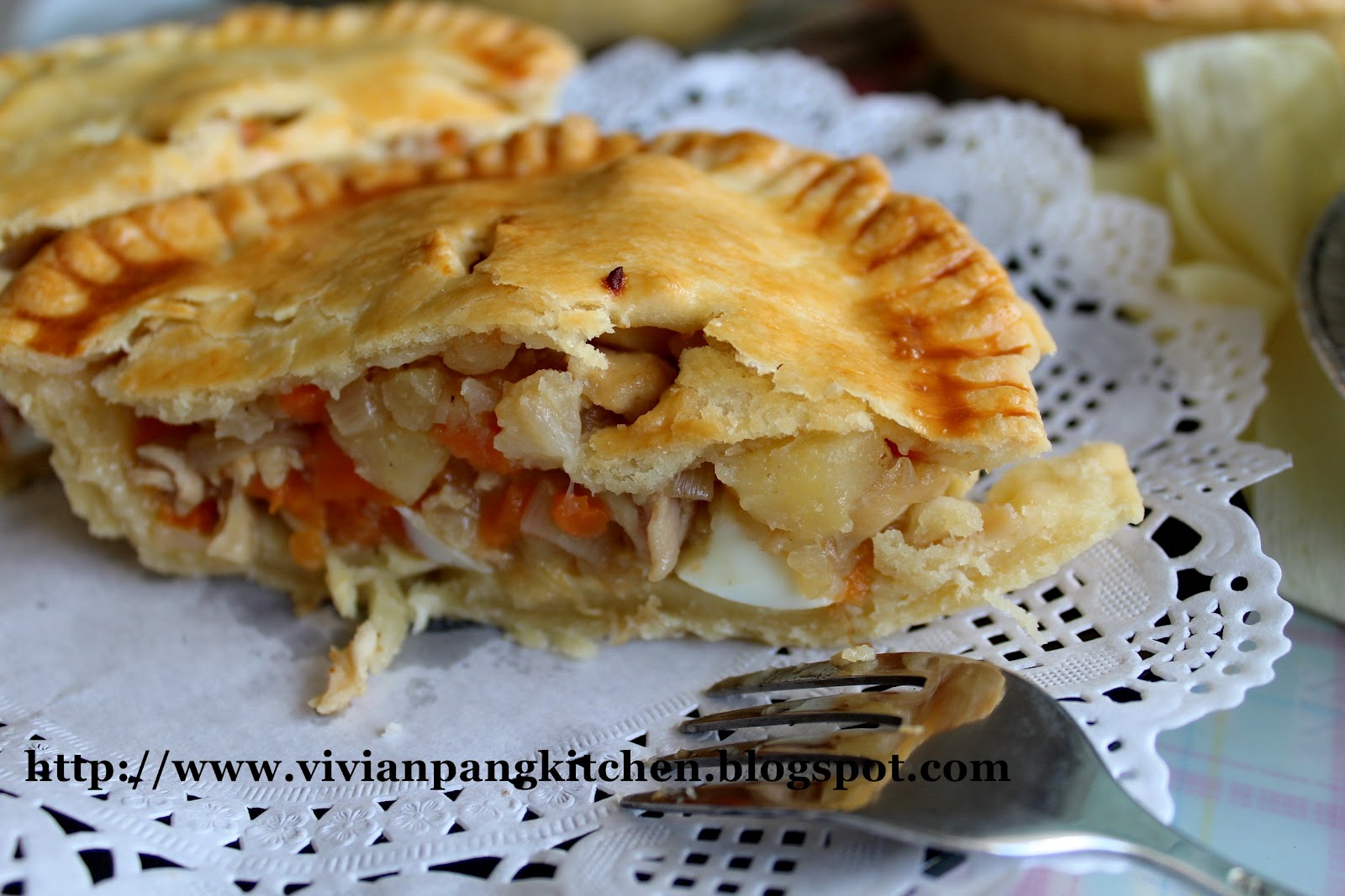 Vivian Pang Kitchen Chicken Pie/ Shortcrust Pastry