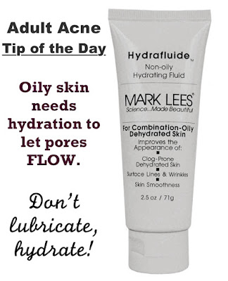 Oily skin needs hydration not more oil