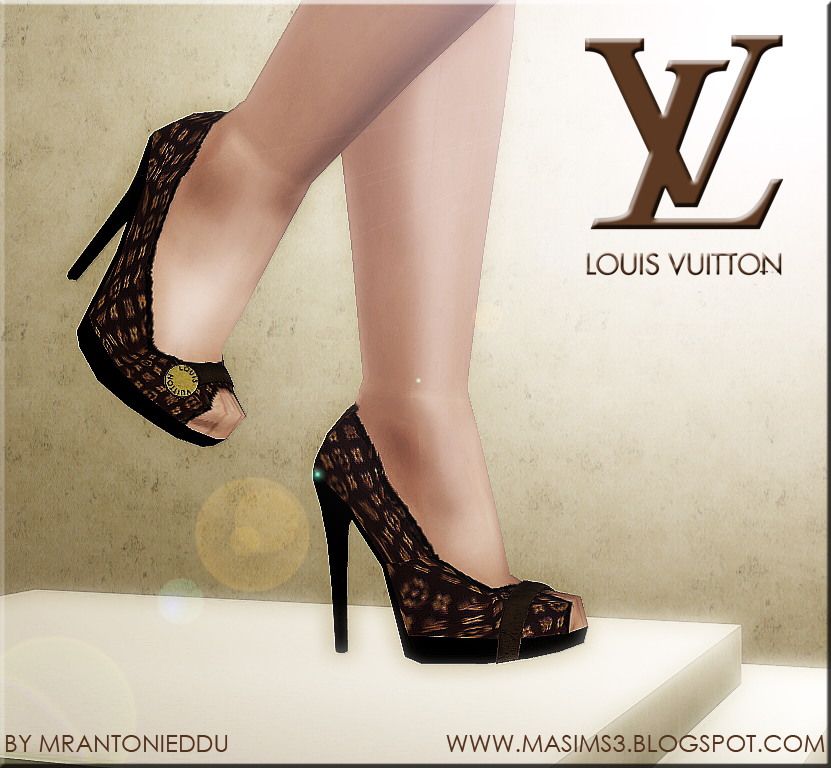 Louis Vuitton Peep Toe Shoes