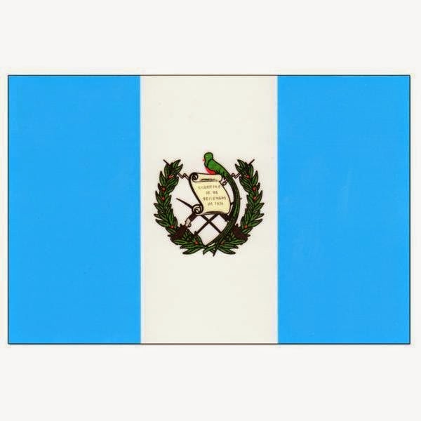 DRAPEAU DU GUATEMALA