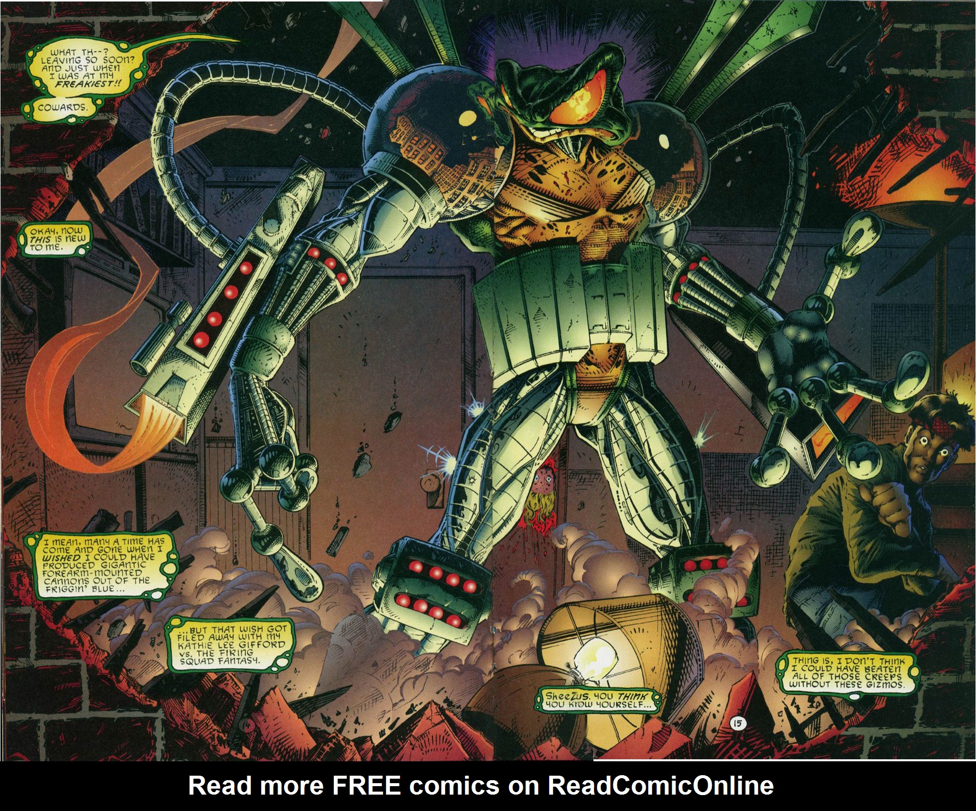 Read online Cyberfrog: Reservoir Frog comic -  Issue #1 - 15