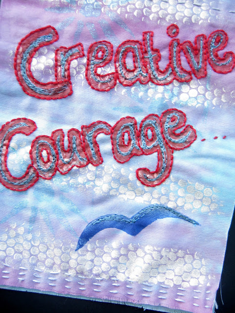 making a prayer flag