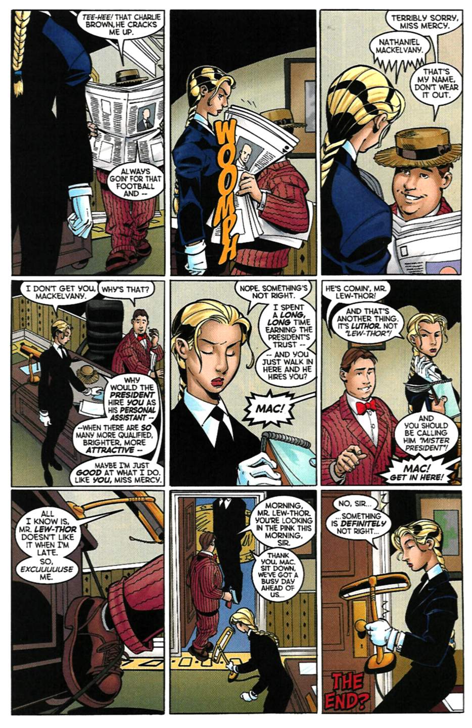 Read online Secret Files President Luthor comic -  Issue # Full - 39