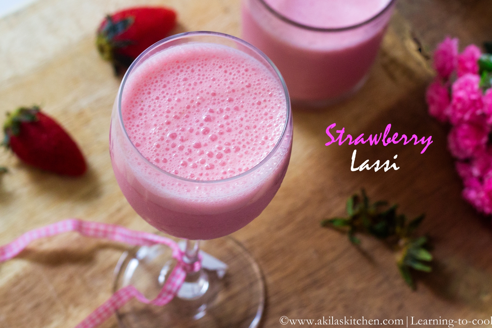 Learning-to-cook: Strawberry Lassi | Summer Special Drinks