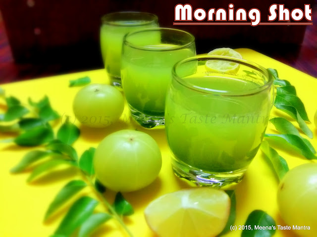 Morning Shot - Amla | Curry Leaves | Lemon - Juice