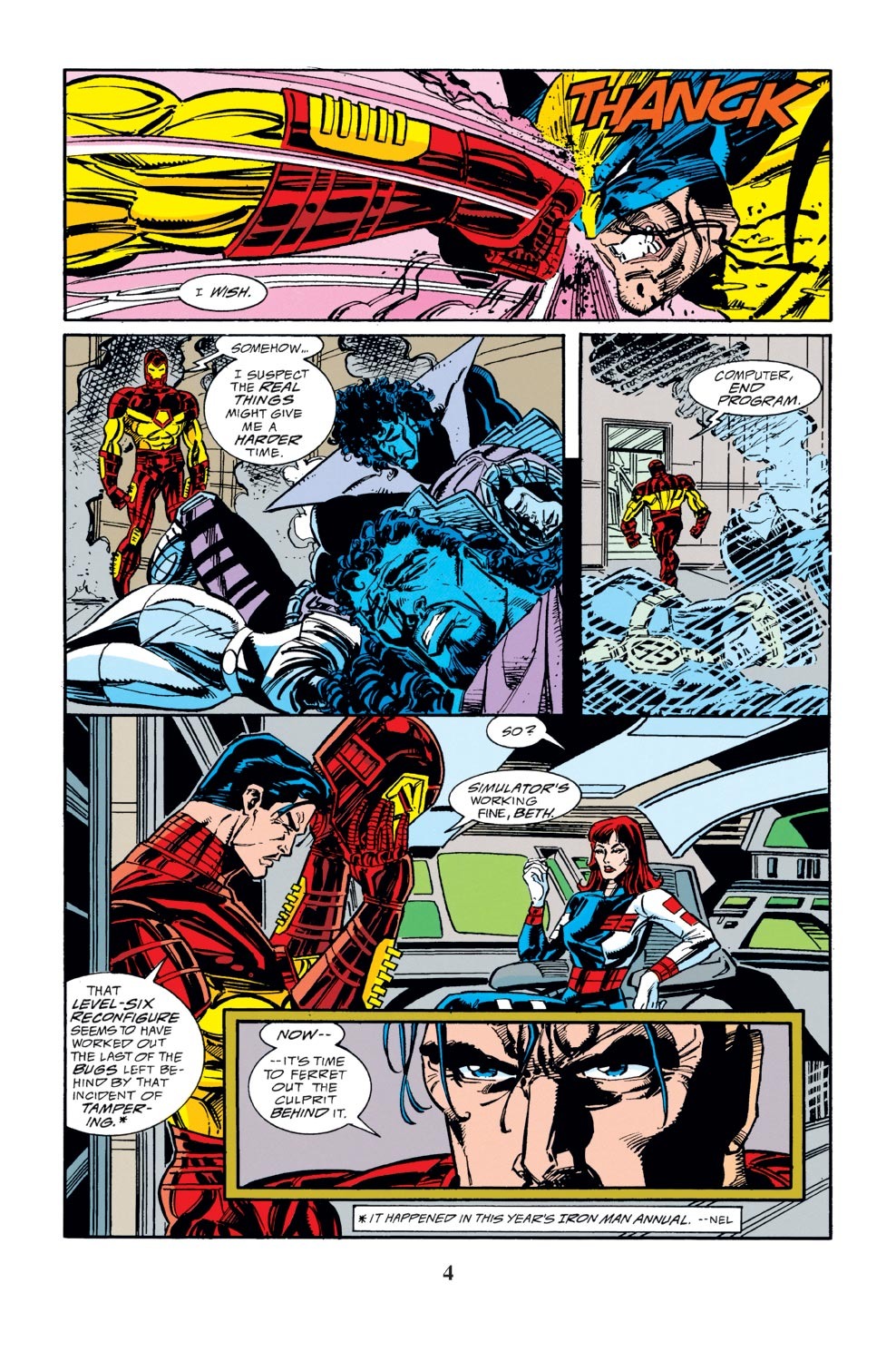Read online Iron Man (1968) comic -  Issue #307 - 4