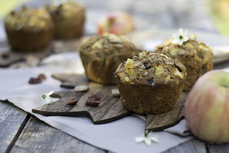 dipitserenity: Apfel-Cranberry Knusper Muffins