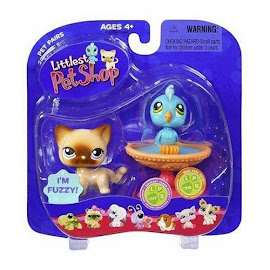 Littlest Pet Shop Pet Pairs Cat Shorthair (#318) Pet