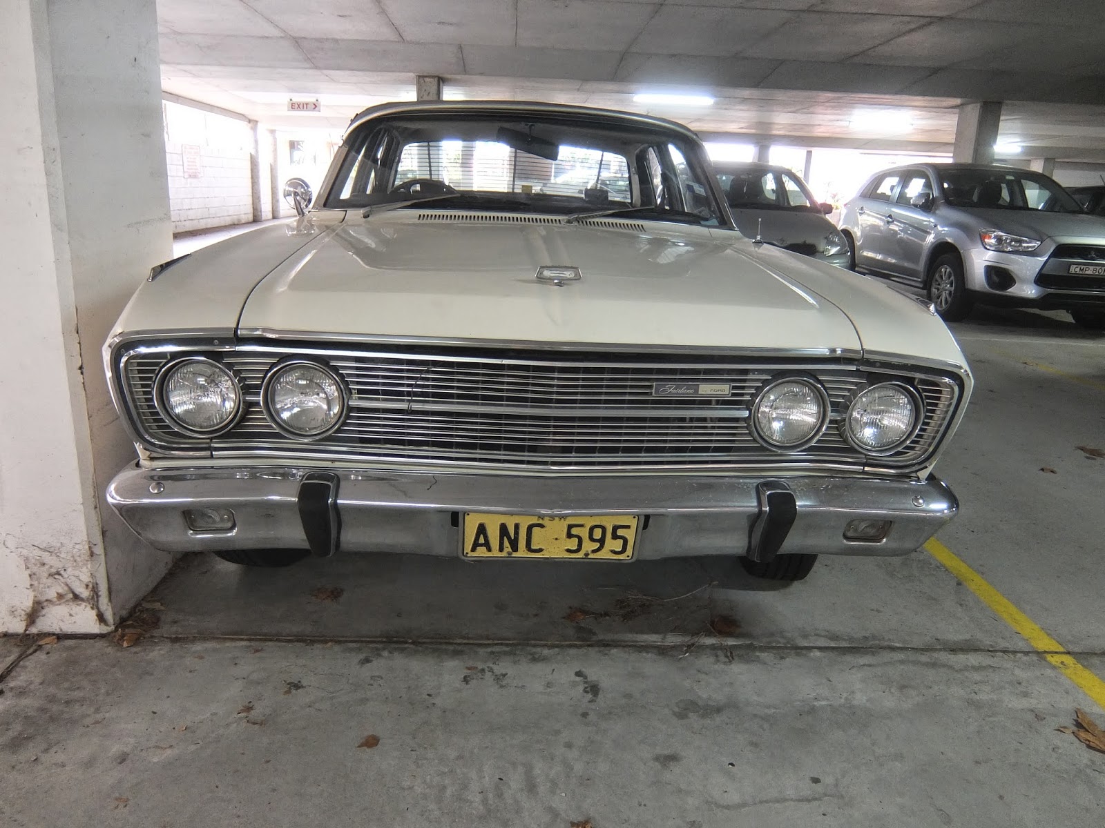 Aussie Old Parked Cars 1969 Ford ZB Fairlane 500