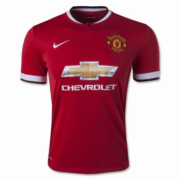The Football Kit Room: 2014-15 Manchester United Home/Away/Third Kits