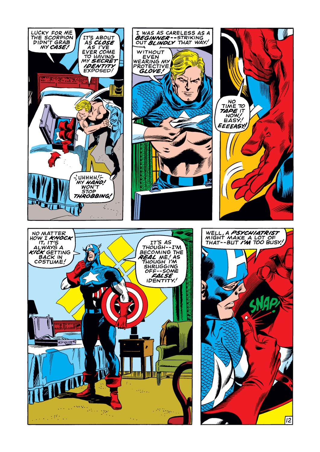 Read online Captain America (1968) comic -  Issue #122 - 13