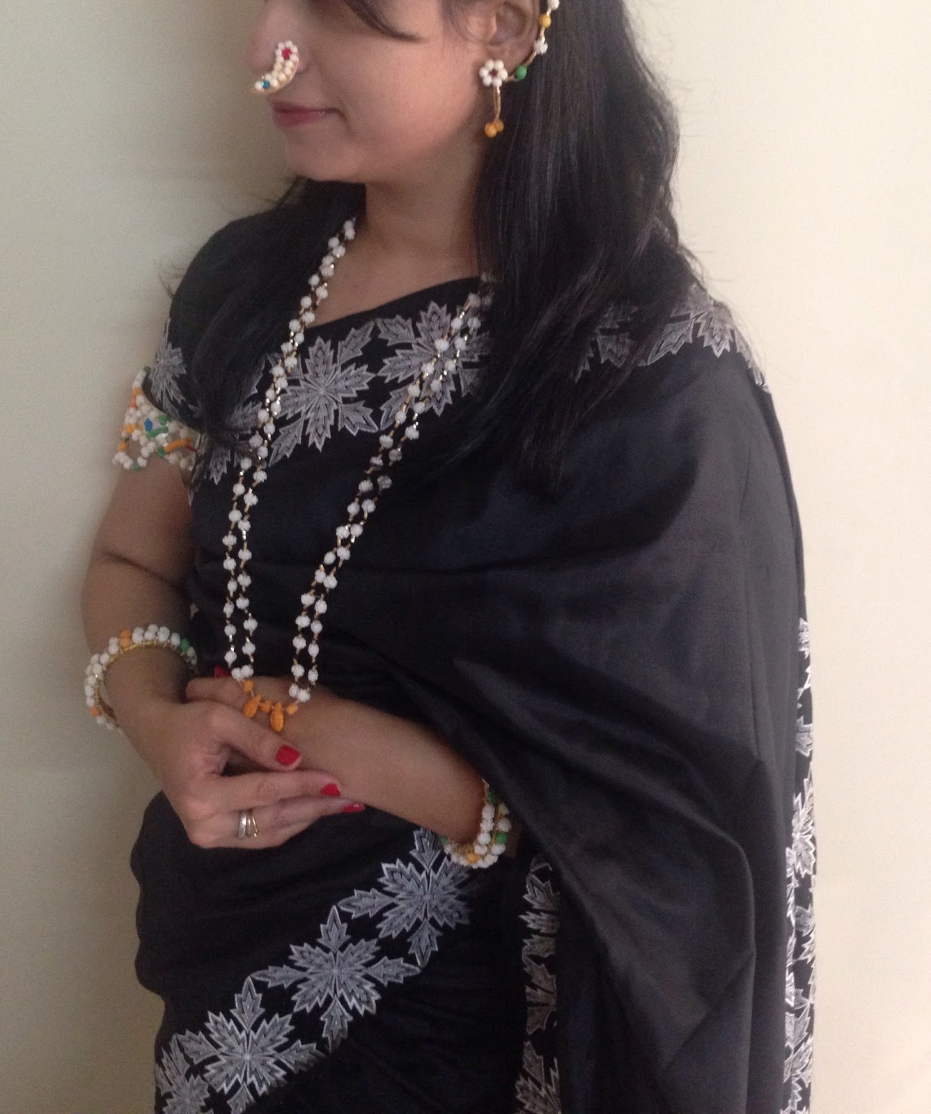 Haldi Kum Kum with Sugar Candy Jewellery ~ So-Saree