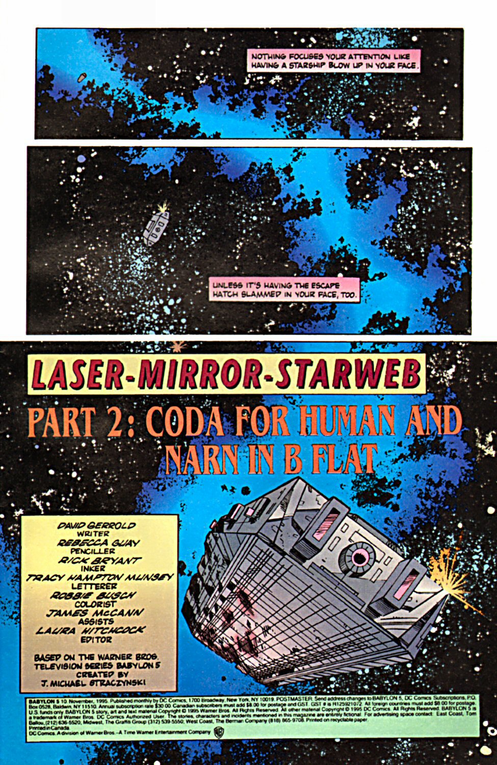 Read online Babylon 5 (1995) comic -  Issue #10 - 3