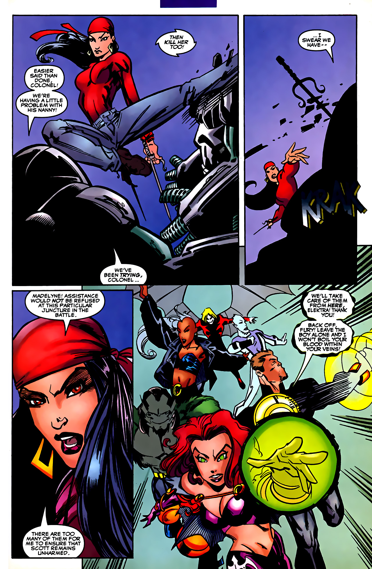 Read online Mutant X comic -  Issue #1 - 27