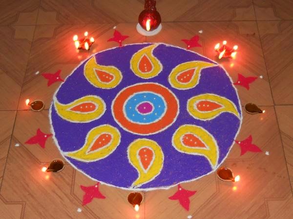 {New*} Diwali 2014 Special Rangoli Images,Picture, Rangoli ...