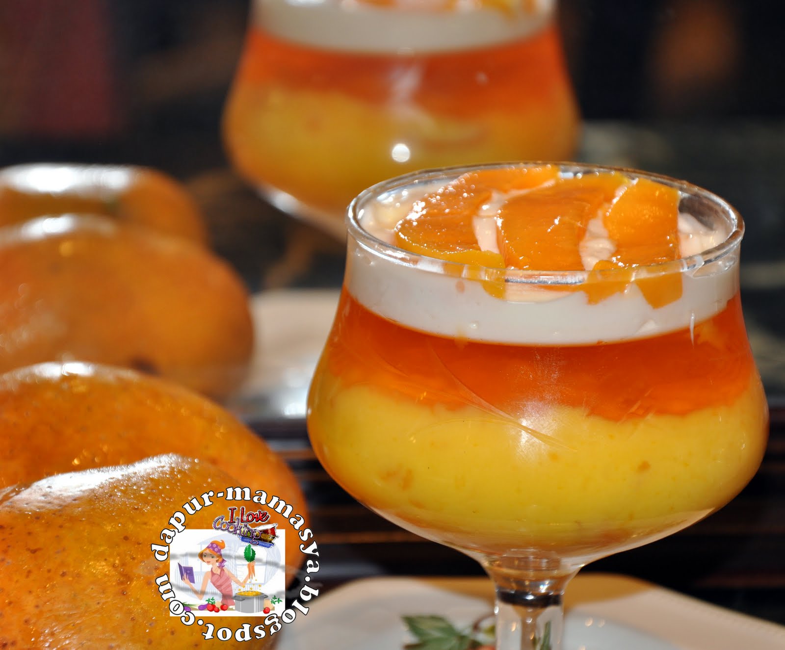 Resepi Mango Jelly Pudding Kongsi Resepi