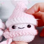 PATRON GRATIS MUÑECO DE NIEVE AMIGURUMI 22198