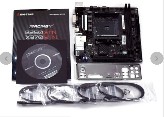 Motherboard Review Biostar Type  X370GTN Mini-ITX Ryzen Gamers 