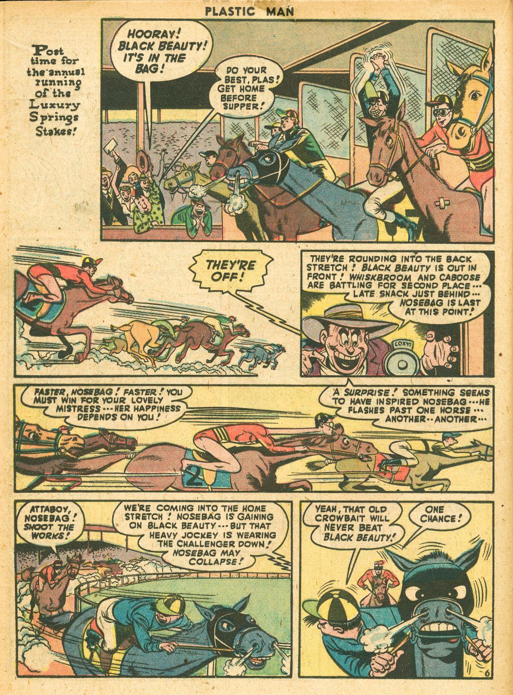 Read online Plastic Man (1943) comic -  Issue #10 - 20