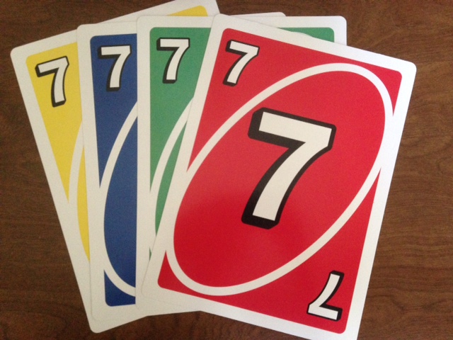 Number Deck Of Uno Cards