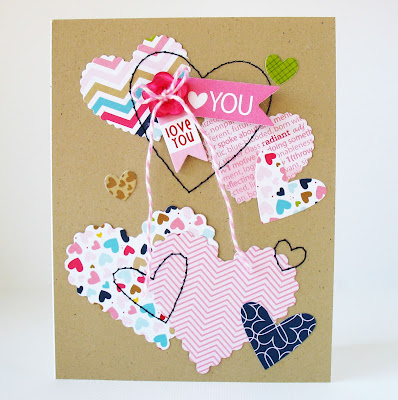 Card-Blanc by Kathy Martin: Love is in the Air