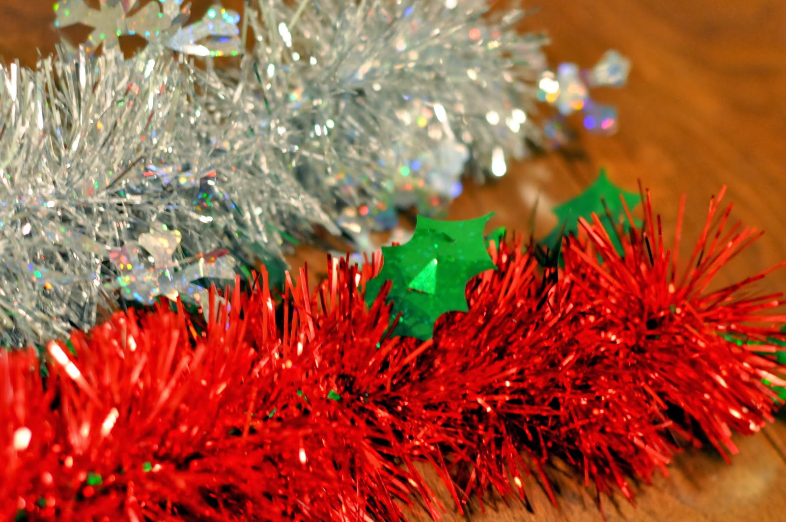 On the Side How to Make DIY Tinsel Christmas Ornaments