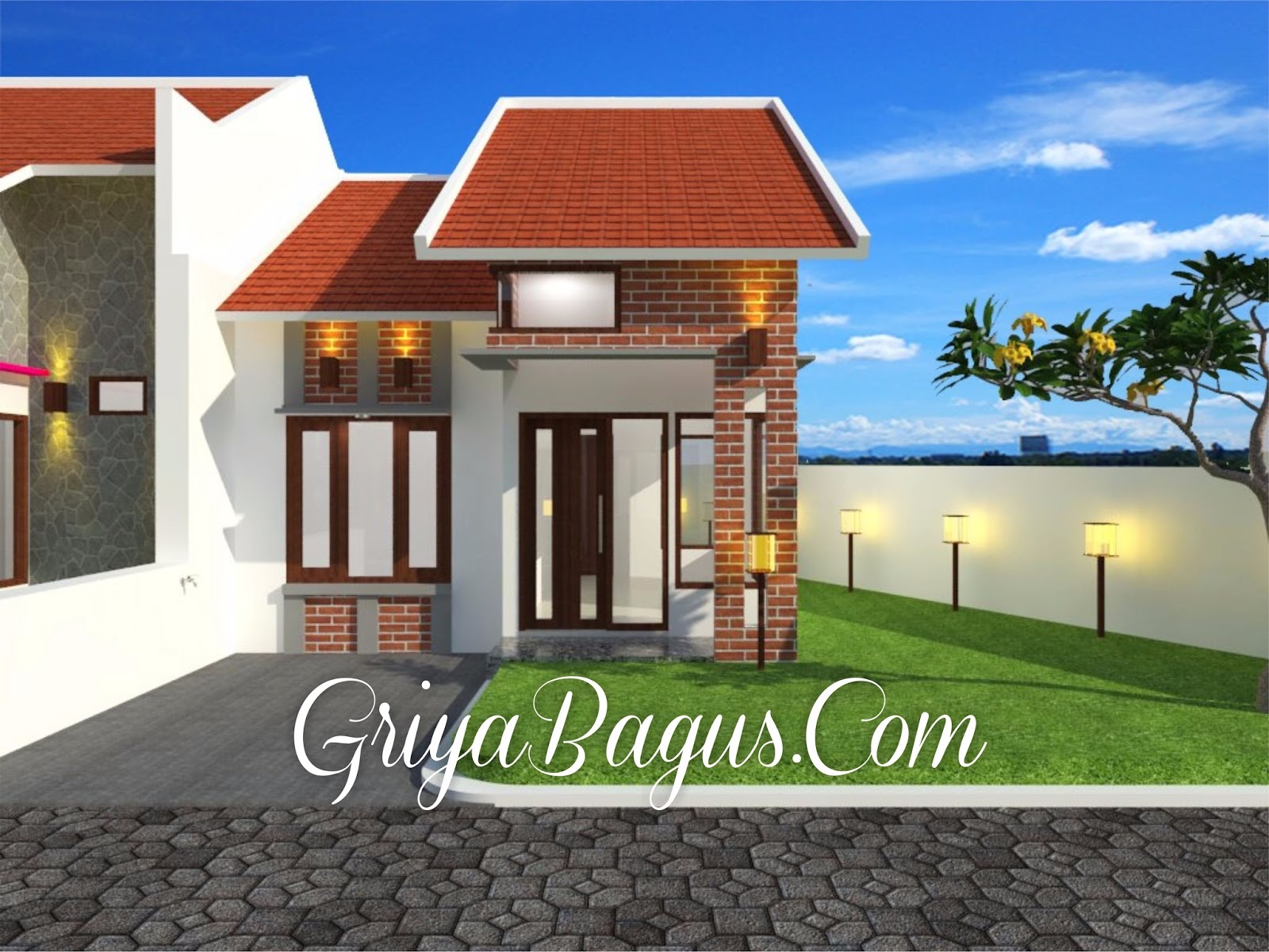Contoh Desain Rumah Minimalis Tipe 36 112 M2 Di Yogyakarta Kavling