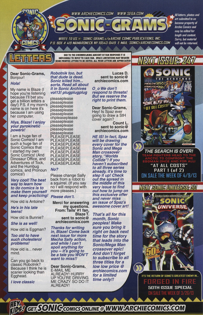 Sonic The Hedgehog (1993) issue 246 - Page 34