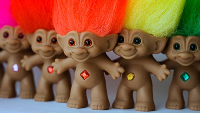 O que são 'trolls' e o que é 'trollagem'?
