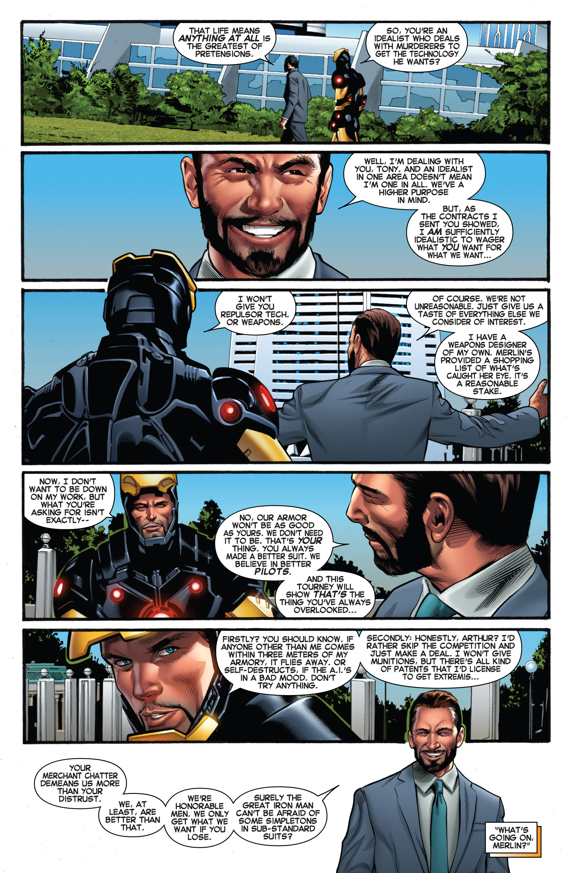 Read online Iron Man (2013) comic -  Issue #2 - 8