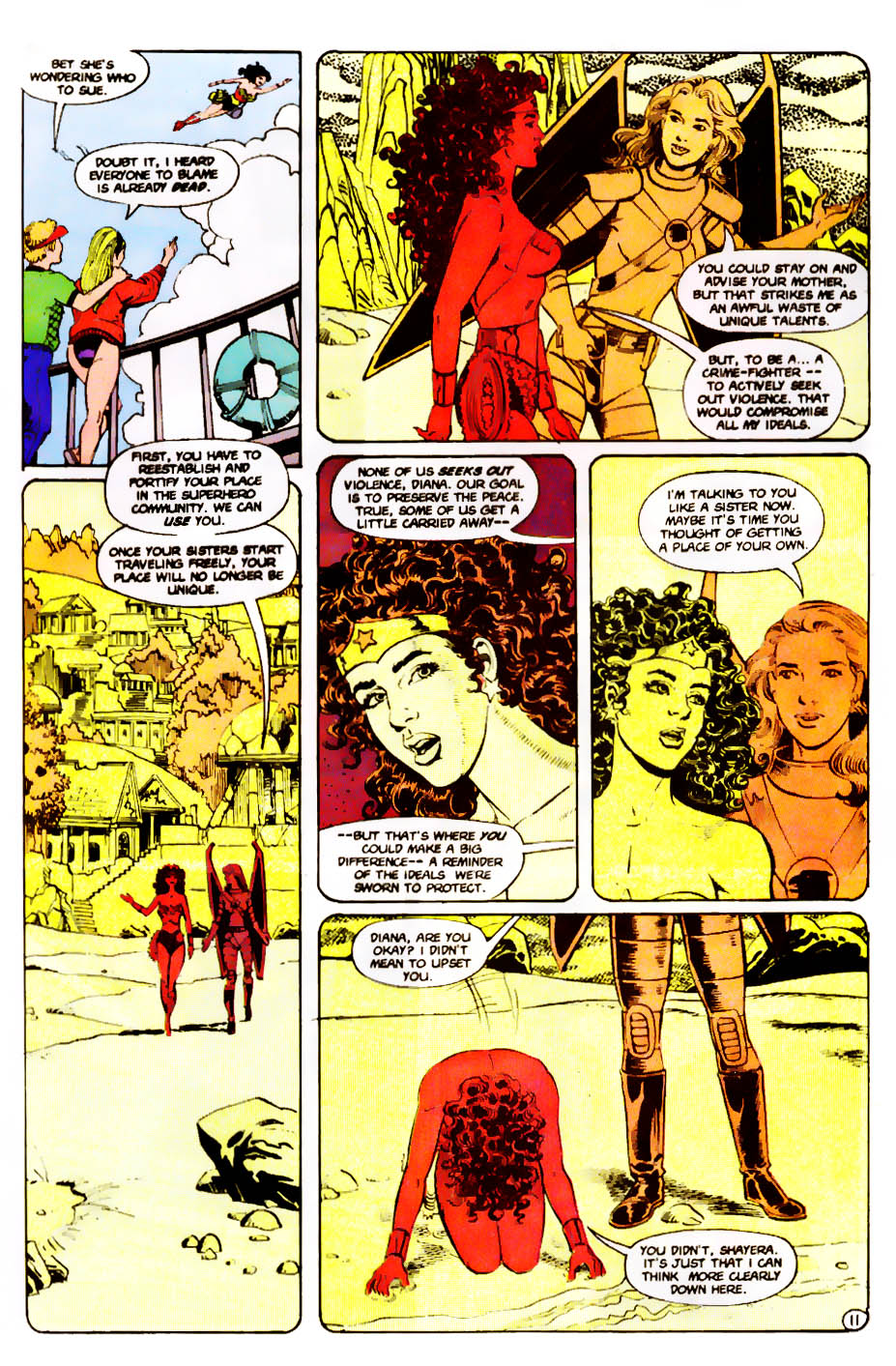 Read online Wonder Woman (1987) comic -  Issue #62 - 13