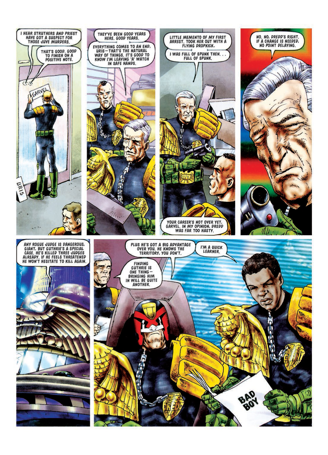 Read online Judge Dredd: The Complete Case Files comic -  Issue # TPB 24 - 137