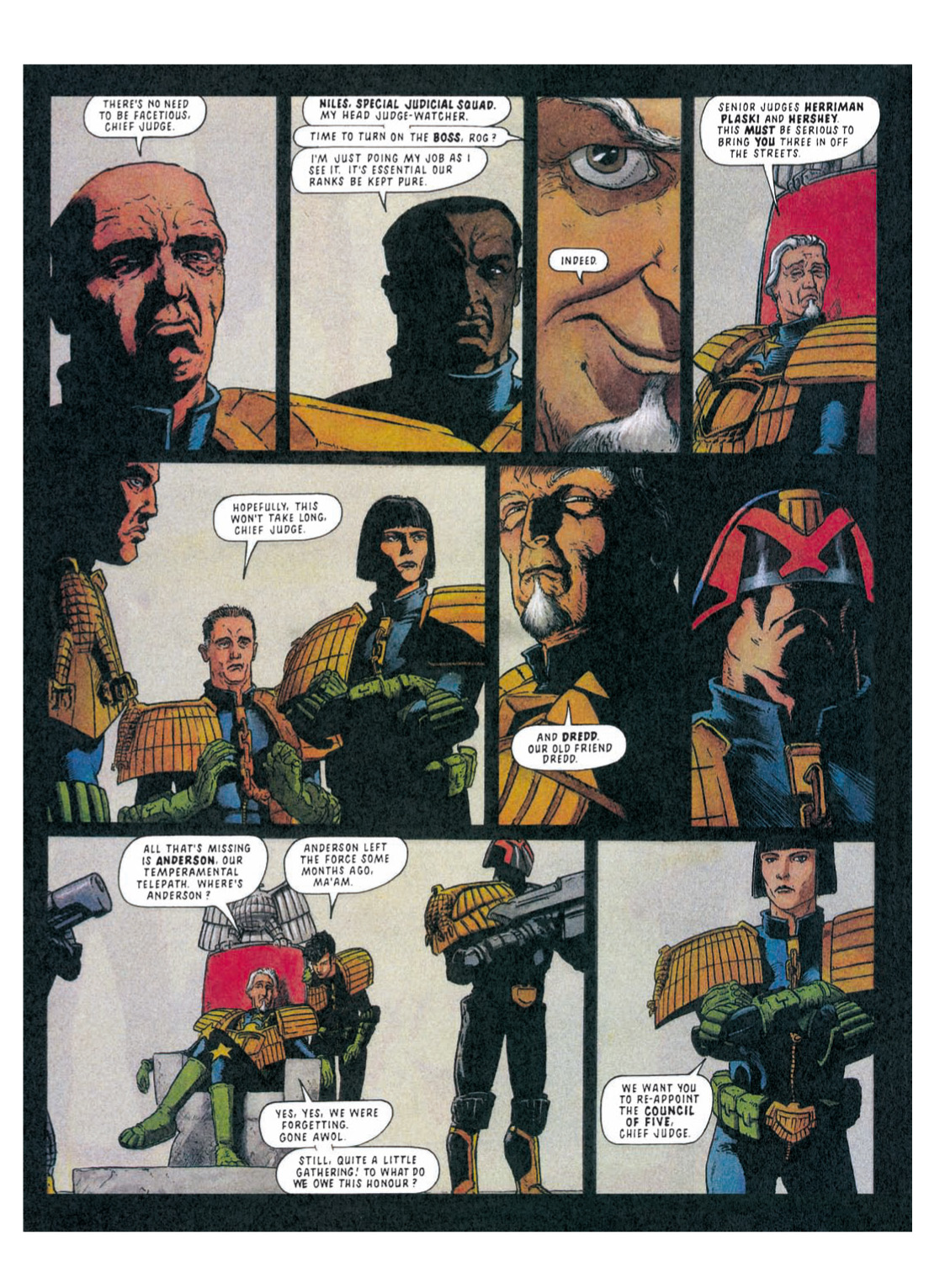 Read online Judge Dredd: The Complete Case Files comic -  Issue # TPB 21 - 127